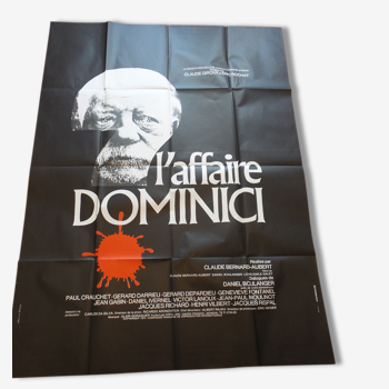 Affiche cinéma Affaire Dominici