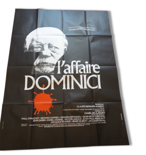 Affiche cinéma Affaire Dominici
