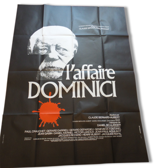 Affiche cinéma Affaire Dominici