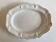 Flat centerpiece with godrons in glazed earth Moustiers 18th