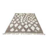 Handmade Beni Ourain wool rug 150/250cm