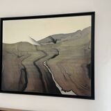 Tableau abstrait Giovanni Taormina 1989