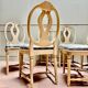 Suite Of Six Louis XVI Style Lacquered Wood Chairs