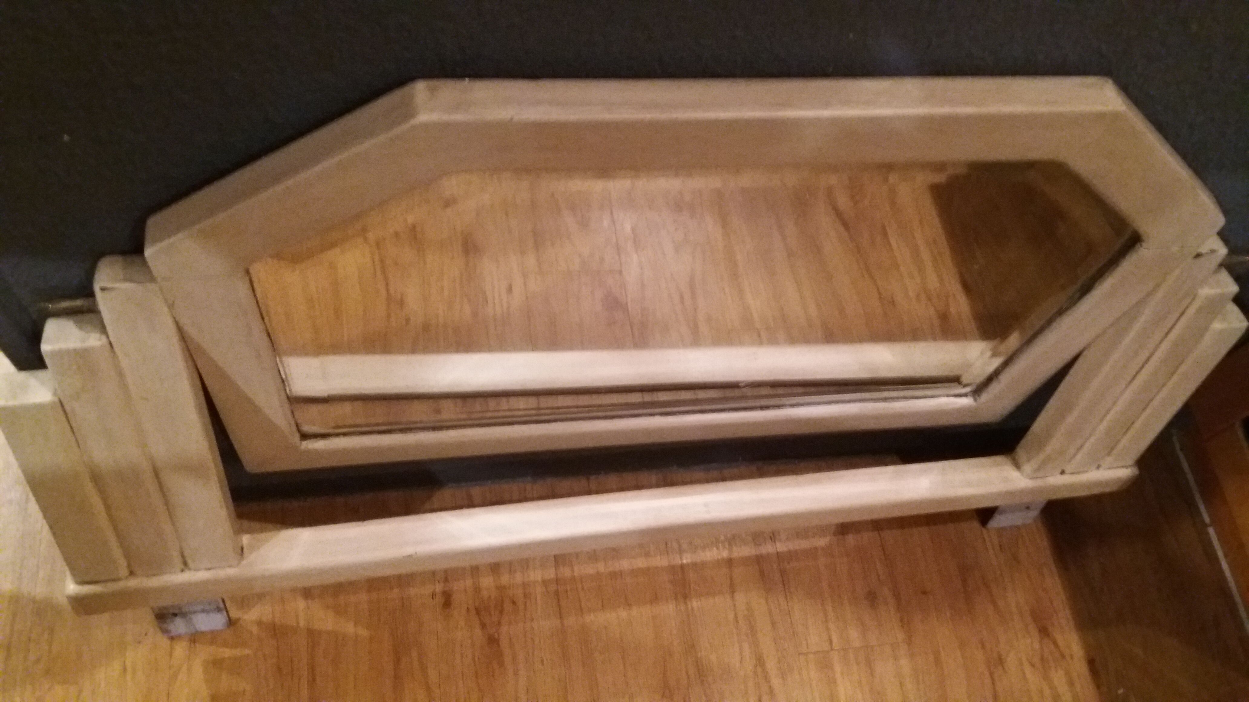 Mirror art deco 75x35cm