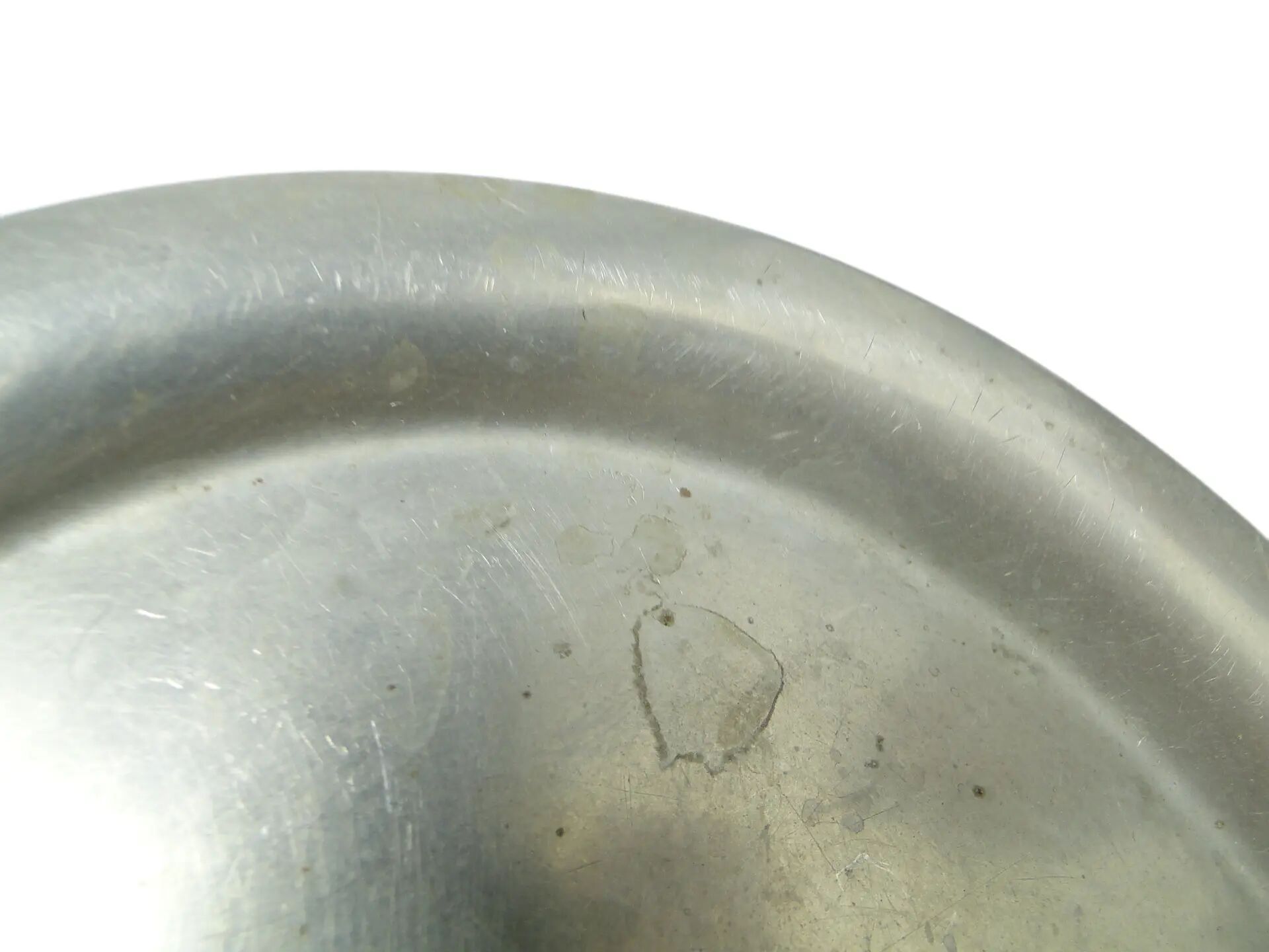 Restaurant tray, minimalism, silver-plated alpaca, Poland, 1920s.