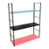 Metal shelves