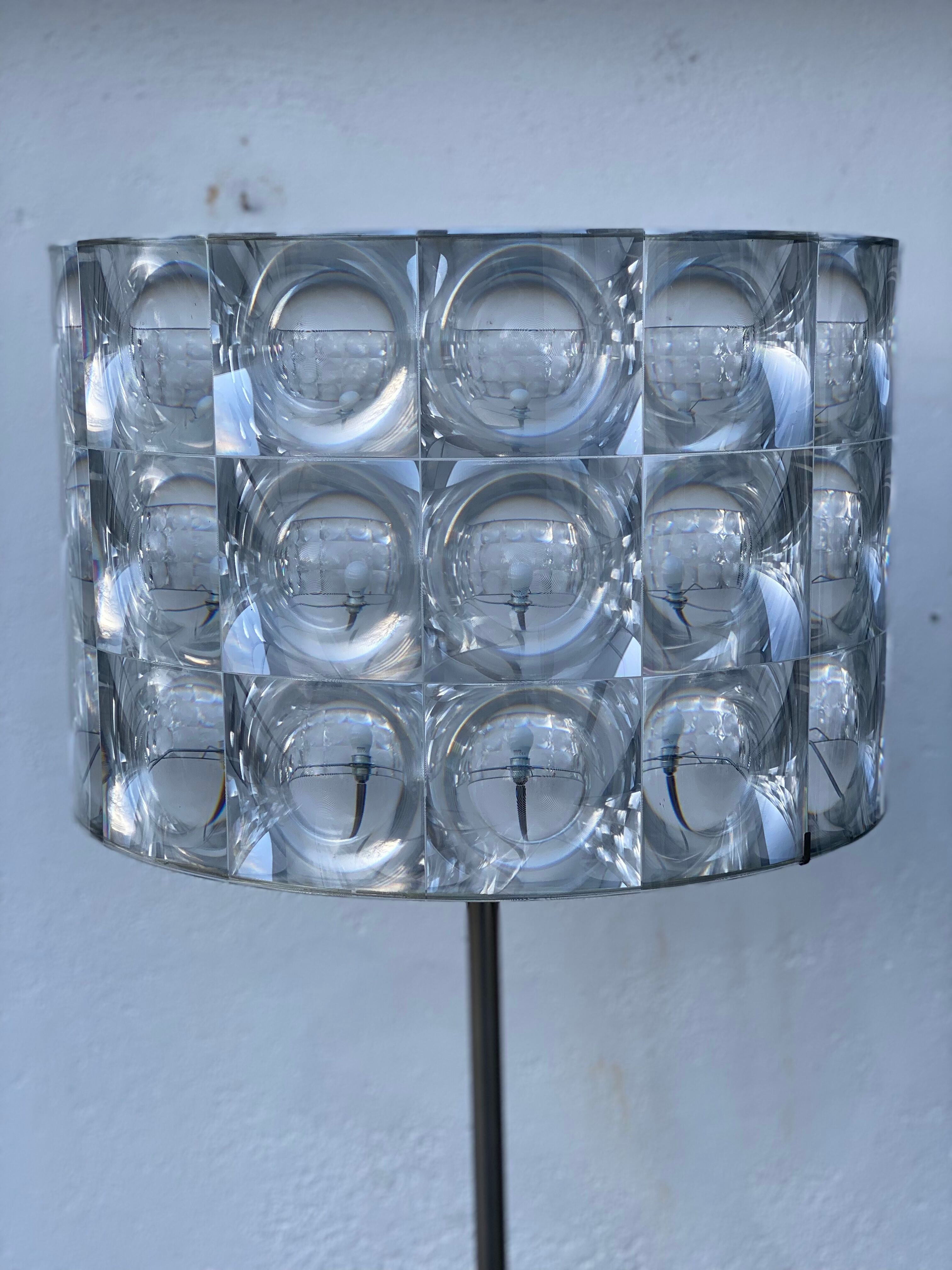 Jan de Bouvrie Madonna Lamp Base with a Lighthouse Reflective Lamp Shade