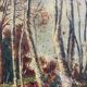 Huile sur toile XIX ème.