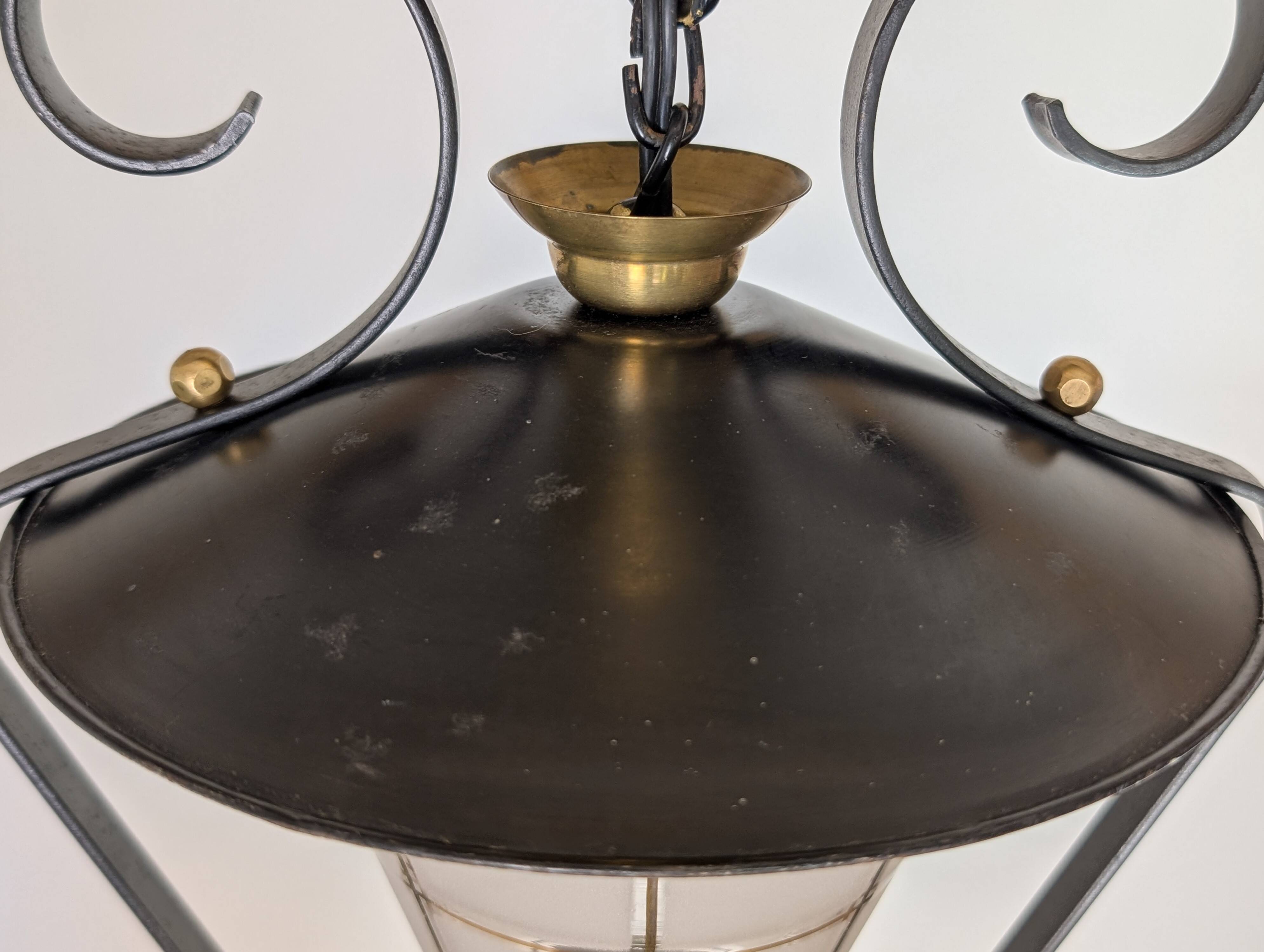 1960 lantern pendant light