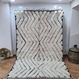 Handmade wool Berber rug 250x150 cm