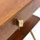 Vintage Scandinavian teak side table/bedside table and 60's Design