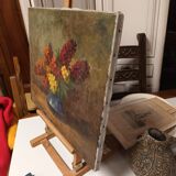 painting still life bouquet