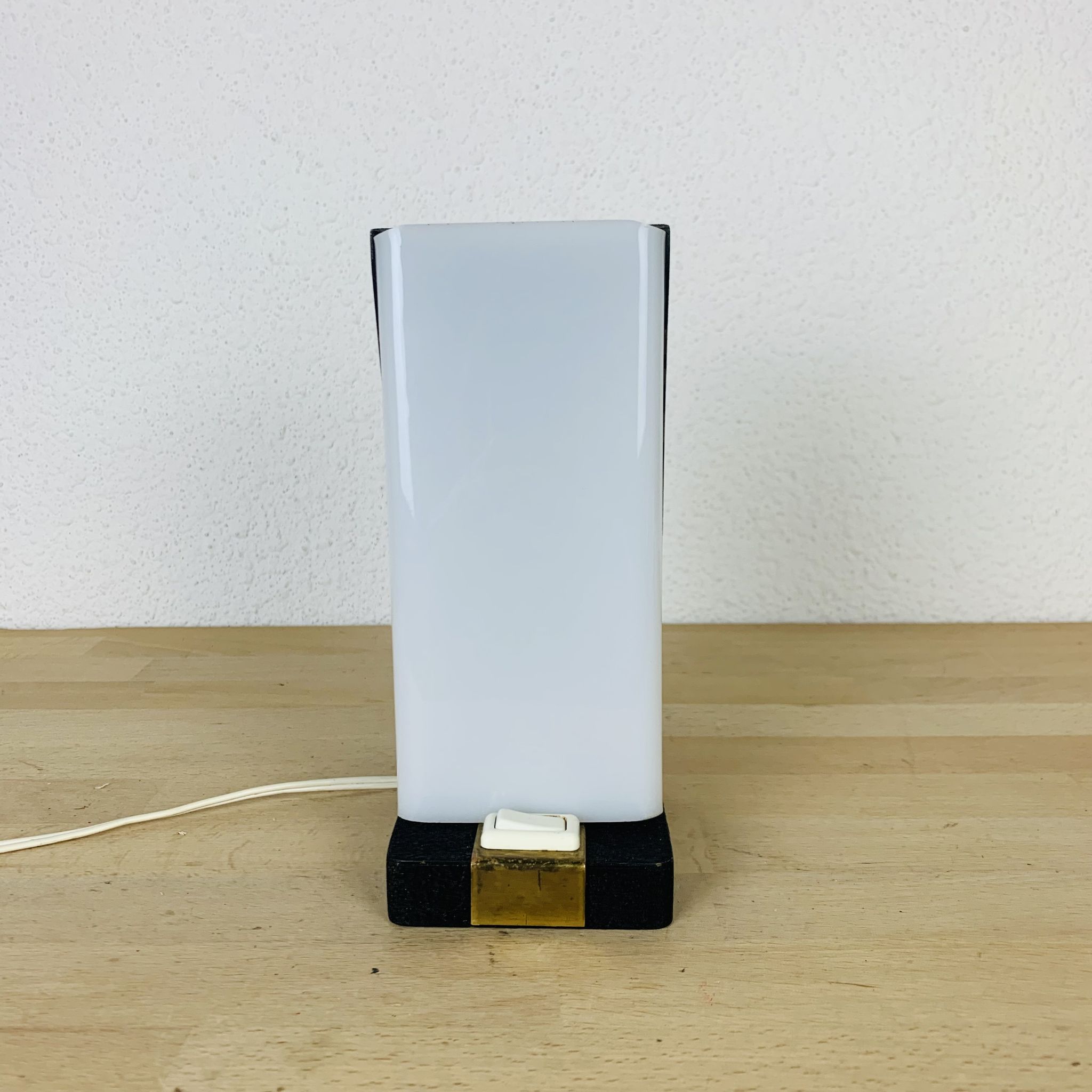 Lamp 50s black and gold