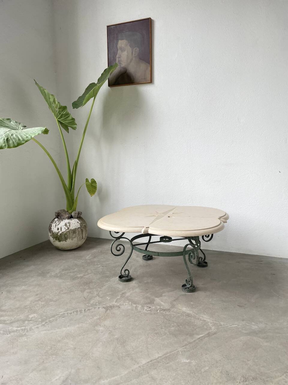 1900 starry marble coffee table