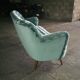Sofa sofa 'Arc' club organic kidney years 50-60