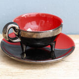 Tea service "you and me" design Luc Vallauris