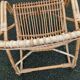 Paire de fauteuils rotin vintage