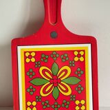 Vintage Red Plate Mat