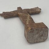 Christ the Redeemer Statue in Carved Stone – Handcrafted Sculpture