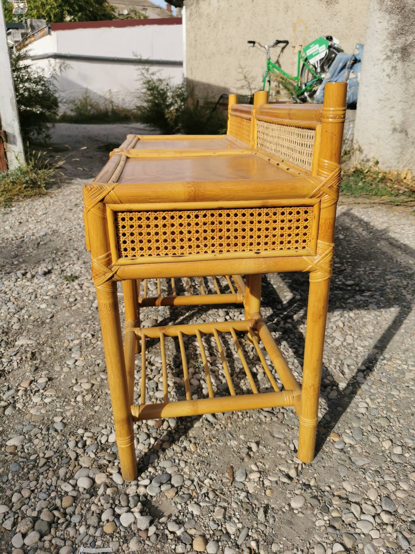 Pair of vintage bedside tables