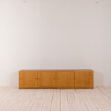 Modular oak shelving unit by Borge Mogensen for Karl Andersson & Soner