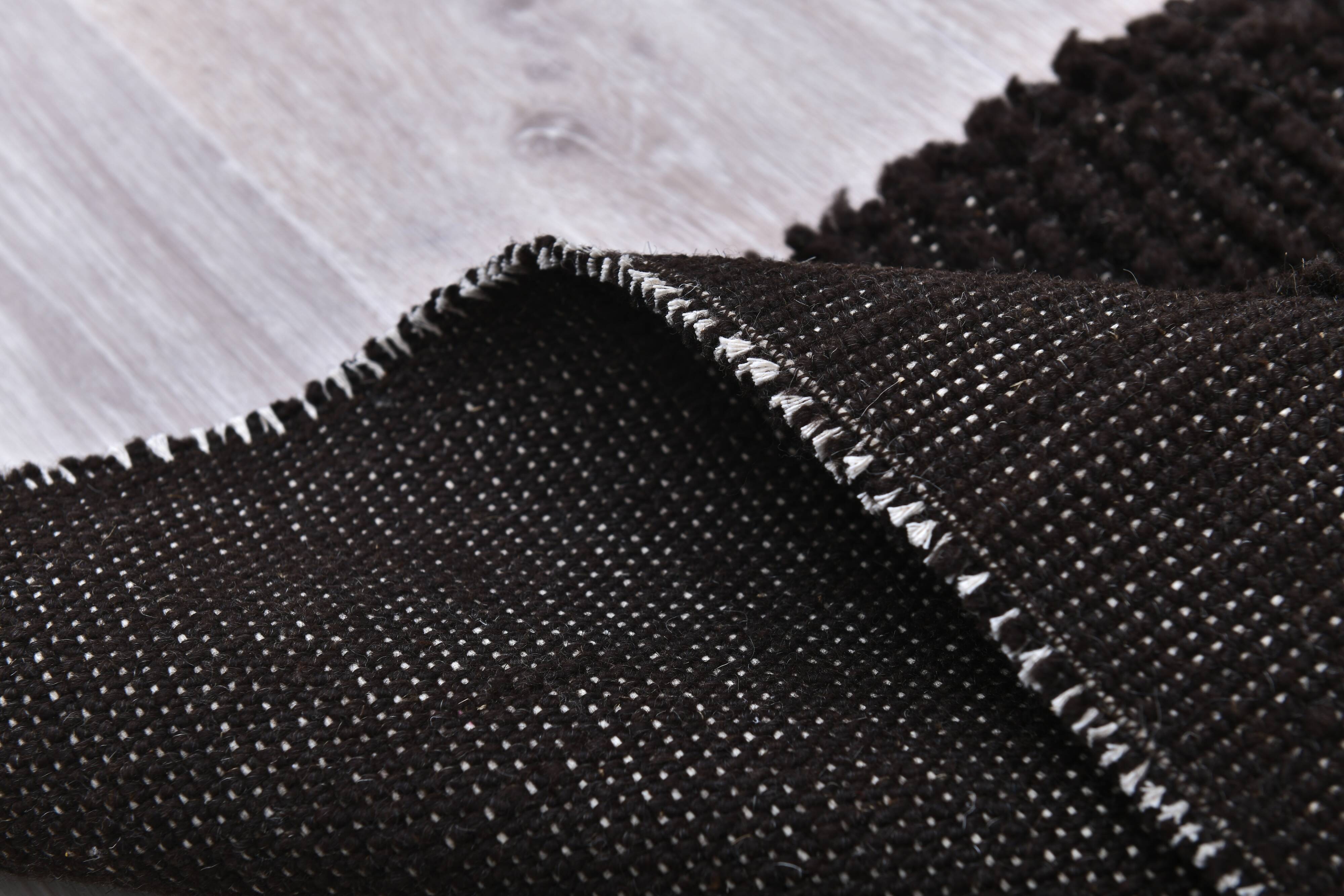 2x8 Dark Brown Vintage Runner Rug 67x240Cm SK 242085