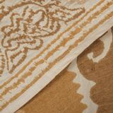 Hand-knotted rug Turkish vintage 127x136 cm