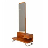 Functionalist hall stand with mirror, Czechoslovakia, 1930s