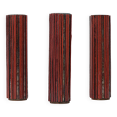 Pottery Mosaic Vases by W. Zimmermann for Ritter Set of 3