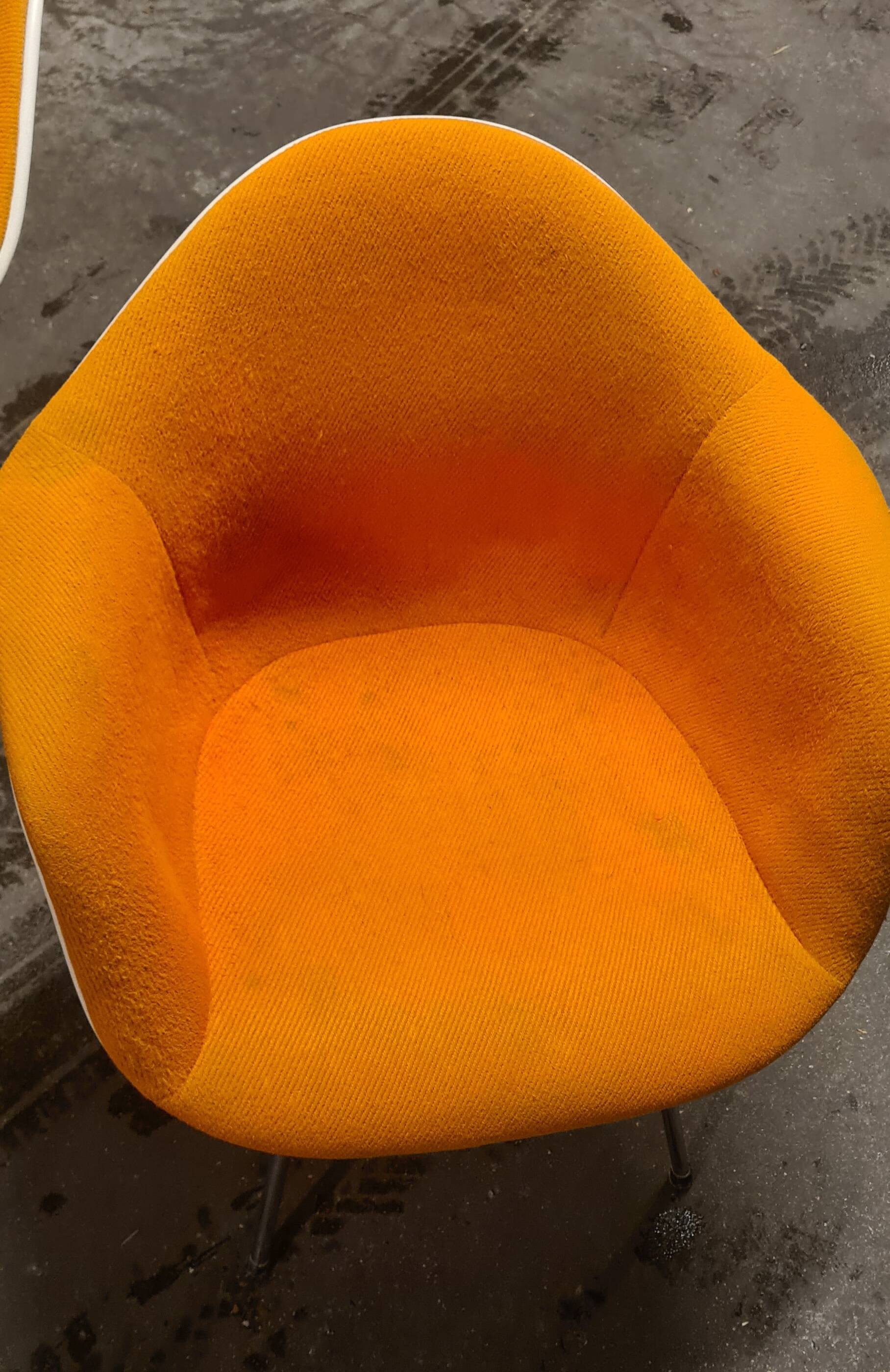 Pair of DAX Eames armchairs for Herman Miller
