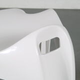 2000s White “Casalino” stool by Alexander Begge for Casala, Germany
