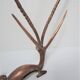 Gazelle antelope brass