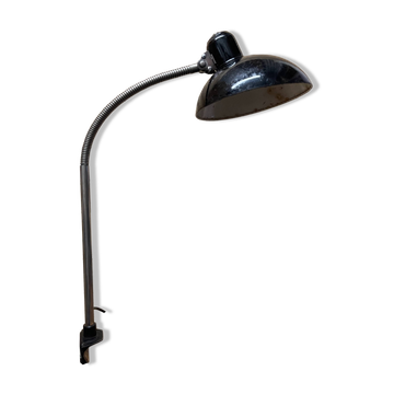 1940s Kaiser Idell Model 6740 Clamp On Table Lamp