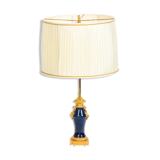 Porcelain and bronze lamp, circa 1880