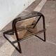 Porte revue Rotin et Plexiglas Marc Held