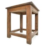 Table basse carrée en bois massif (63 x 59 x 59cm)
