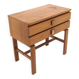 Commode basse "charmant" en teck, Fröseke Nybrofabriken, Suède, 1960