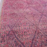 Vintage Moroccan Rug 212 x 381 cm - Beni Mguild rug - Handmade berber rug