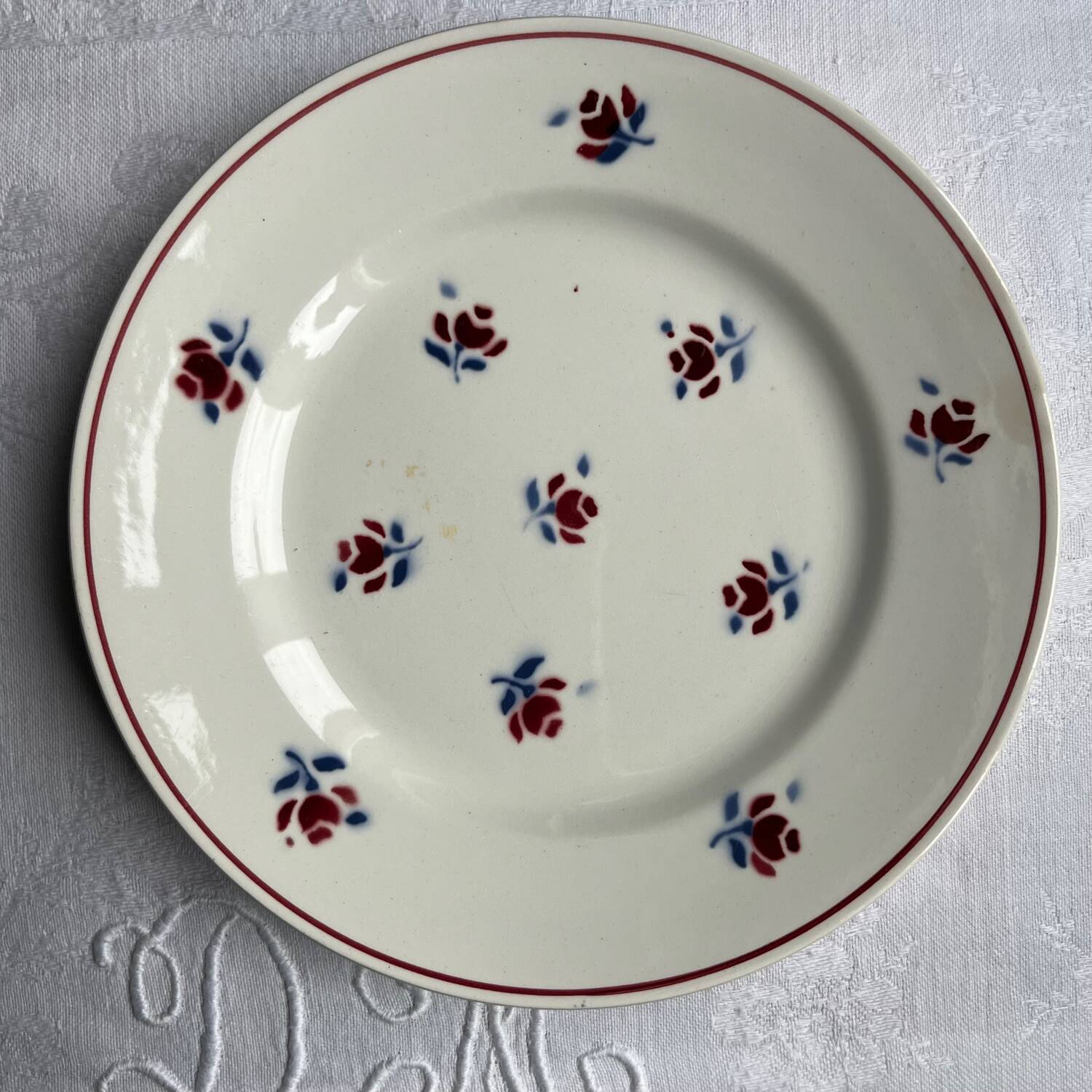 Saint Amand dessert plates