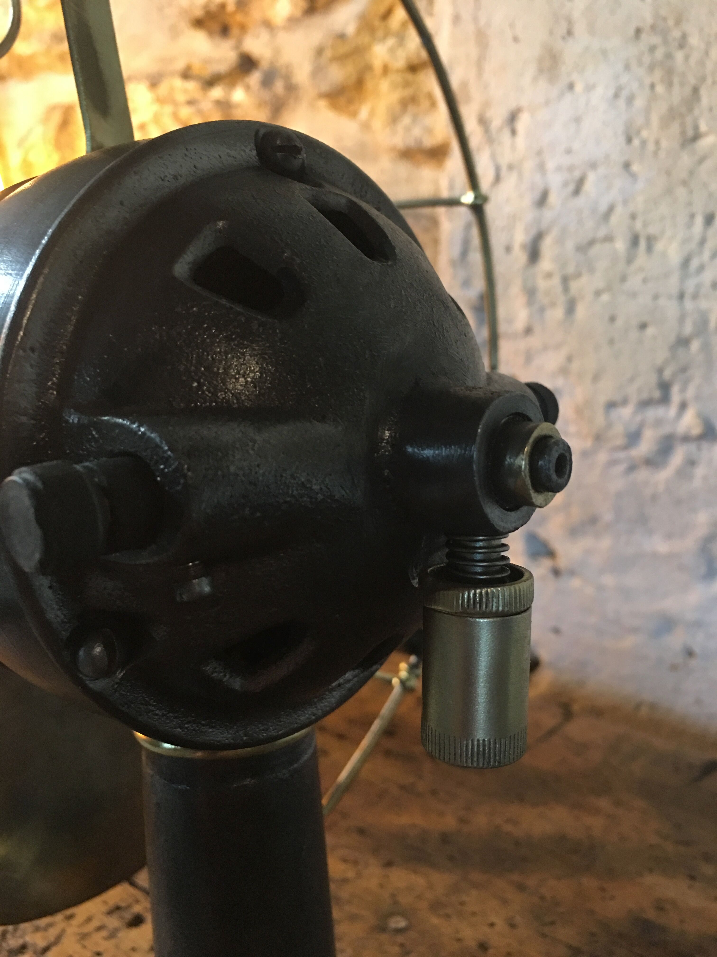 Former fan cast iron and brass 1930