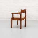 Chaise d'école Art déco néerlandaise de La Haye