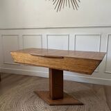 Coiffeuse vintage en chêne