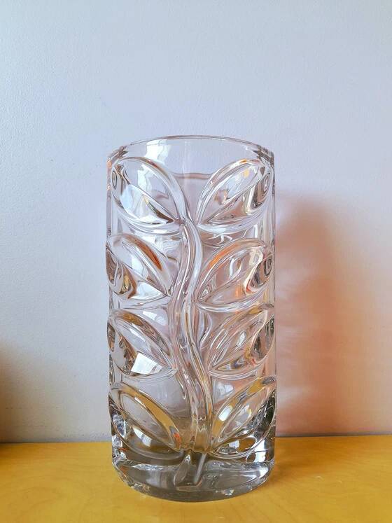 Vase en cristal de Lorraine 1970