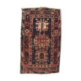 Tapis ancien caucasien chirwan 19eme fait main 76x120 cm