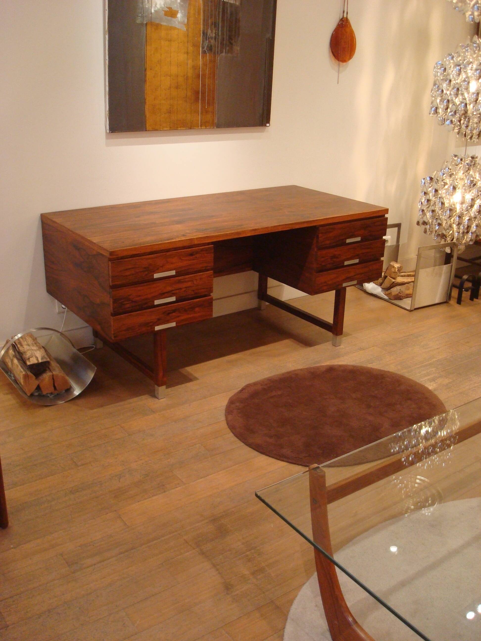 BUREAU PALISSANDRE DANOIS