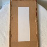 Old painting frame dried flowers vintage