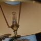 Lamp deco marguerittes metal Vintage 70s