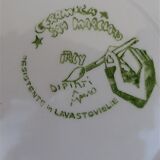 Flower plates1980 ceramic San Marciano