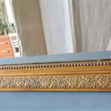 Golden mirror old 19th era