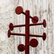 Vintage 80s coat rack